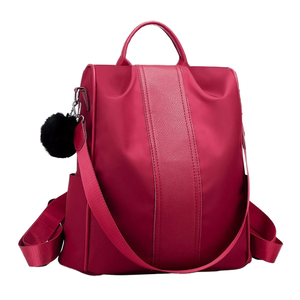 Wholesale Shoulder Bag Soft Leather Pu <b>Ladies</b> Korean Fashion Summer Casual Small <b>Backpack</b> Student Simple School <b>Backpack</b> - Product Image 1
