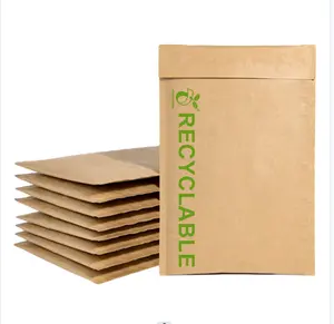 GDCX 벌집 종이 봉투 생물 분해성 벌집에 의하여 덧대지는 우송자 거품 재상할 수 있는 생물 분해성 포장 거품 봉투