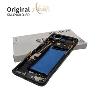 Cadre de remplacement pour téléphone portable Samsung G960 S9, OLED souple d'origine, avec service pack