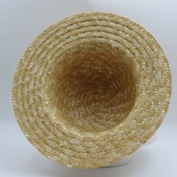 Protector solar rendimiento sombrero tejido a mano Cosplay Anime una pieza vestido sombrero de paja