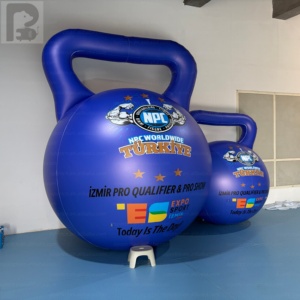 Kettlebell géant <span class=keywords><strong>gonflable</strong></span> de 2m et 3m avec impression intégrale, modèle de kettlebell <span class=keywords><strong>gonflable</strong></span> pour l'entraînement physique, <span class=keywords><strong>ballon</strong></span> de kettlebell avec logo - Product Image 5