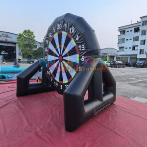Outdoor team-building events kick sticky football <b>games</b> large <b>inflatable</b> soccer dart board - Product Image 5
