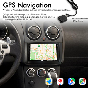 <span class=keywords><strong>Android</strong></span> 13 xe đa phương tiện Video Player autoradio cho Nissan Rogue 2010 2009 2015 GPS Stereo 128GB 2DIN đài phát thanh không dây Carplay - Product Image 6