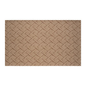 Tapete de Cocina de Imitación de Lino Tejido, Rectangular, con Patrón Geométrico, Antideslizante y Resistente a las Manchas, de Poliéster y Algodón - Product Image 1