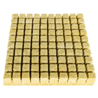 Vente en gros de cubes de laine de roche pour serre hydroponique maison et jardin jardinière à usage agricole pour la maison et le jardin
