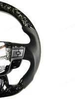 Volant de direction en cuir de conception de dragon asiatique pour Toyota Camry IS IS250 Corolla Land Cruiser 200 ES 2020 +.