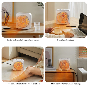 Chauffage électrique de pièce miniature compact portable à thermostat réglable d'usine professionnelle - Product Image 6