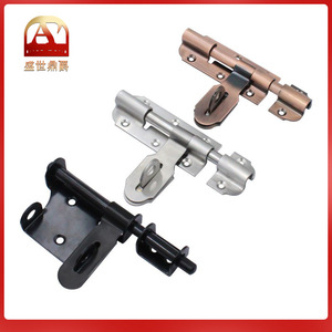 Loquet de porte en acier inoxydable avec languette verrouillable apparente, taille extra large pour la sécurité des portes - Product Image 5