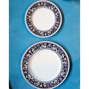 Wedgwood Florentine <b>Blue</b> 1956 <b>Dinner</b> Service <b>Set</b> Elegant Bowls Collection - Product Image 5