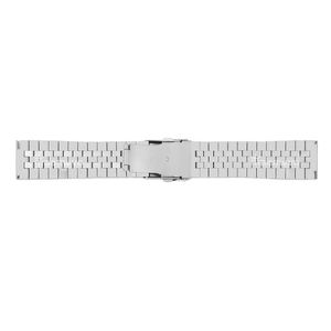 Bracelet de montre Maenwvo vintage de luxe en acier inoxydable, design élastique, fermoir papillon pour montres de 40 à 49 mm - Product Image 2
