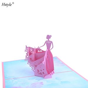 Pink Girl Pop Up Cards Tarjetas <span class=keywords><strong>de</strong></span> <span class=keywords><strong>cumpleaños</strong></span> 3D <span class=keywords><strong>Hija</strong></span> Tarjetas <span class=keywords><strong>de</strong></span> <span class=keywords><strong>cumpleaños</strong></span> para niñ<span class=keywords><strong>a</strong></span> Esposa Papel <span class=keywords><strong>de</strong></span> firma Regalo Rosa Favores <span class=keywords><strong>de</strong></span> <span class=keywords><strong>cumpleaños</strong></span> HS1022 - Product Image 2