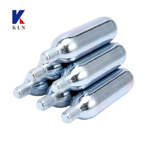 Cartouches <span class=keywords><strong>CO2</strong></span> 16g Cartouches <span class=keywords><strong>CO2</strong></span> filetées à utiliser avec un <span class=keywords><strong>gonfleur</strong></span> <span class=keywords><strong>CO2</strong></span> pour pneus de vélo pour <span class=keywords><strong>VTT</strong></span> et vélos de route de qualité alimentaire - Product Image 3