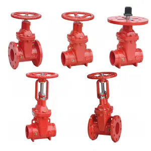 Fire Fighting UL/FM PN10/16 DI Grooved Flanged Gate Butterfly Non-return Swing Check Valve