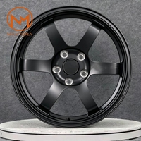 Rines de Aleación Maxtera Forged Custom TE37 Saga S-Plus para Autos de Pasajeros BMW, Audi, Civic Type R, WRX STI, GR Supra, Yaris, Golf