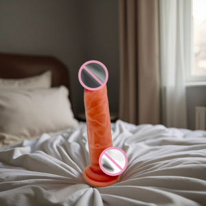 Realistic Silicone G-Point Masturbator Soft <strong>Artificial</strong> <strong>Penis</strong> Suction Cup Adult <strong>Vagina</strong> Anal Stimulator for Women <strong>Sex</strong> Products - Product Image 2