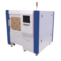 Meilleure Vente Mini Machine de Découpe Laser Fibre 1000W-2000W avec Zone de Travail 600x600mm, Contrôle Cypcut, Refroidissement par Eau, Prise en Charge AI/BMP