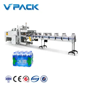 Machine de fabrication d'emballage rétractable automatique Prix d'usine Divers emballages de fournitures industrielles pour aliments et boissons