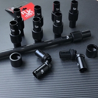 RJXHOBBY RJX3064 16mm 20mm 25mm 30mm 35mm 40mm Connecteur de tube de drone, articulation horizontale pour bras pliable, charnière de tube