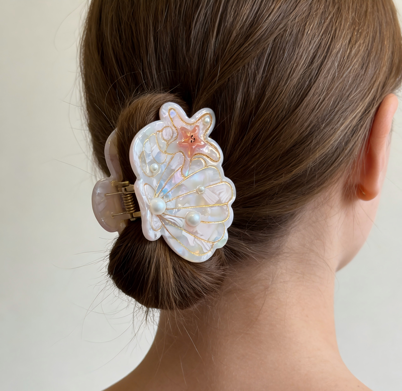 Sheshares Women and Girls Seahorse Acetate