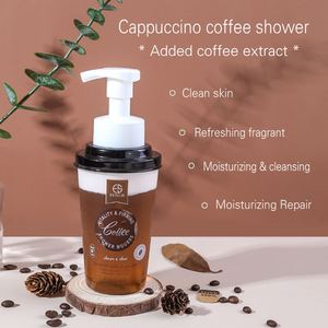 ESTELIN Cura della Pelle Mousse Doccia al Caffè <span class=keywords><strong>Cappuccina</strong></span> per Pulizia Profonda e Idratazione 370ml/12.58fl.oz - Product Image 6