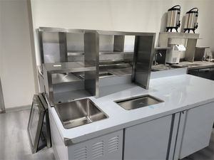 Mostrador Comercial Personalizado para Tienda de Té de Burbujas y Café, Mostrador Integral para Té de Burbujas, Equipo de Cocina Comercial - Product Image 3