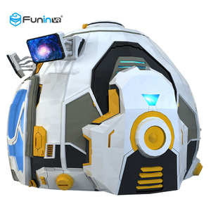 2020 ZHUOYUAN Funin VR mutiplayers 9D Réalité Virtuelle 4 places divertissement VR machine Mini Dôme Cinéma De Chine - Product Image 1