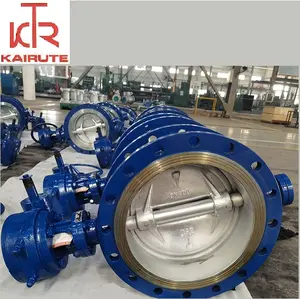 DN400 WCB Tiga Eksentrik Butterfly Valve