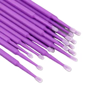 Wholesale 100pcs/lot Disposable Eyelash Extension Individual Applicators Mascara Brush Wands