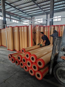 Rouleaux de revêtement de sol PVC hétérogène auto-adhésifs, <span class=keywords><strong>parquet</strong></span> écologique de luxe en vinyle imperméable pour hôpitaux - Antidérapant et résistant à l'usure - Product Image 6