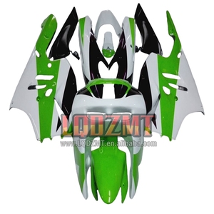 Carrosserie Pour <span class=keywords><strong>KAWASAKI</strong></span> <span class=keywords><strong>NINJA</strong></span> ZX-9R ZX 9R <span class=keywords><strong>900</strong></span> CC 9 R <span class=keywords><strong>ZX9R</strong></span> 94 95 96 97 Vert blanc 46LQ.6 ZX900CC ZX900 1994 1995 <span class=keywords><strong>1996</strong></span> 1997 Carénage - Product Image 1