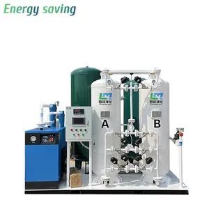 Высокочистый 93-99.5% PSA медицинский кислородный генератор с системой наполнения кислородных баллонов, низкий уровень шума для больницы