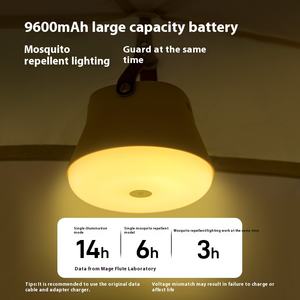 Mobi jardin USB Rechargeable extérieur <span class=keywords><strong>Camping</strong></span> lanterne anti-moustique éclairage suspendu poignée antichoc lampe <span class=keywords><strong>de</strong></span> <span class=keywords><strong>Table</strong></span> 50000 - Product Image 4