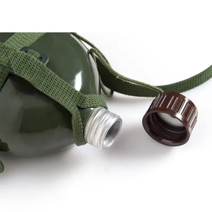 Sac de sport camouflage avec couvercle 1/1.5L/2L/2.5L/3L Bouteille d'eau Tasse Bouilloire Cantine pour <span class=keywords><strong>Cadet</strong></span> Camping Gym Activités - Product Image 3