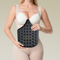 Planche de compression abdominale pour le post-liposuccion, pour un effet amincissant, avec mousse de récupération grande taille