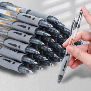 Gel <b>Pen</b> Student Stationery 0.5mm Clickable Black Ink Office School Writing Tool - Product Image 1