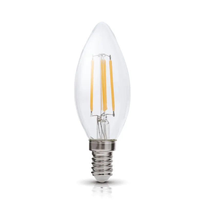 LED-Licht C35 4W 220-240V E14 Dekoration LED Candle Filament Bulb