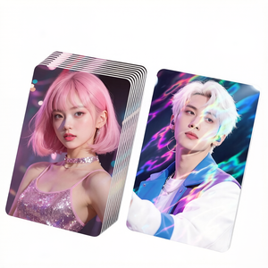 Photocard Kpop personnalisée, double face, papier holographique, photocard, marchandises Kpop, carte postale <span class=keywords><strong>Polaroid</strong></span>, cartes Lomo pour collection de fans - Product Image 6