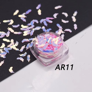 Vente directe d'usine de paillettes en plumes PET multicolores, adaptées à la décoration des ongles, aux travaux manuels, aux décorations de fêtes et aux jouets de sculpture - Product Image 5