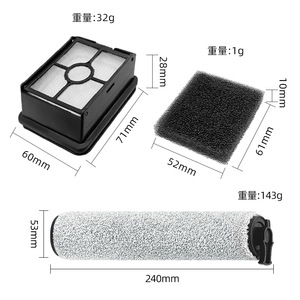 Pièces de rechange : brosse rotative et filtres à vide HF3 3649A compatibles avec l'<span class=keywords><strong>aspirateur</strong></span> <span class=keywords><strong>Bissell</strong></span> <span class=keywords><strong>Crosswave</strong></span> - Product Image 2