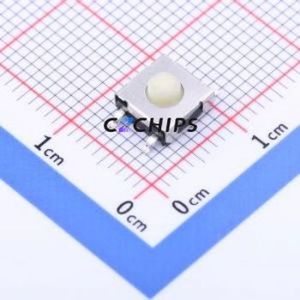 YTS-E006-1B Tactile Switch SMD Switch ( Switch Length: 6.4mm )( Switch Width: 6.2mm )( Switch Height: 3.5mm ) - Product Image 1