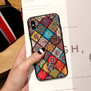 Harga Grosir Casing Ponsel Fashion Mewah Penutup Tpu Pc Sangat Ramping untuk Iphone 11 12 Pro Max