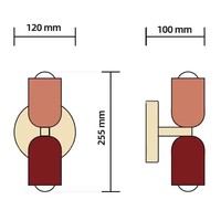 Applique Murale Nordique LED Macaron Minimaliste pour Chambre, Chevet, Salon, Bureau, Couloir – Luminaire Décoratif Intérieur pour la Maison (Dropshipping)