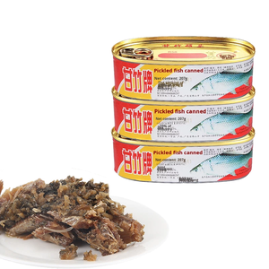 กังจู แบรนด์ <span class=keywords><strong>ปลา</strong></span>ดั๊กทอดกระป๋อง 207 กรัม พร้อมผักดอง รสชาติอร่อย อาหารทะเลพร้อมทาน เหมาะสำหรับทำข้าวต้มและข้าวต้มกึ่งสำเร็จรูป ขายส่ง - Product Image 3