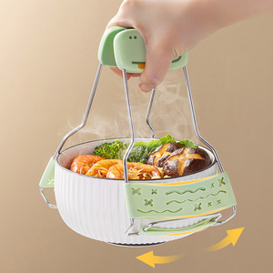 En Oferta: Juego de Cubiertos Anti-Quemaduras para el Hogar, Soporte para Tazones y Bandejas, Aislante Térmico para Platos al Vapor, Accesorio de Cocina - Product Image 3