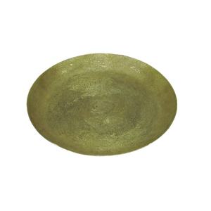 Ensemble de 3 plateaux de service décoratifs noirs galvanisés de haute qualité à bordure marron pour la maison, le restaurant et l'hôtel. - Product Image 6