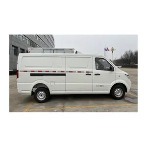 Sumec KAMA single row logistic closed truck for cargo goods electric van with container cargo truck