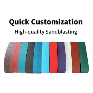 Sanding Belts AIMCHAMP Zirconia Sanding Belt Best Quality Roll Type Abrasive Customized Size P40 P120 Resistant Overheating Metal Working