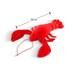 Giocattoli di peluche di aragosta di pesce di simulazione all'ingrosso personalizzati oggetti di scena per giochi di ruolo che giocano allo Shopping del supermercato - Product Image 2