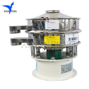 Tamis vibrant circulaire en poudre de chocolat en acier inoxydable - Product Image 5