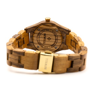 Nouvelle arrivée <span class=keywords><strong>montre</strong></span> en <span class=keywords><strong>bois</strong></span> oem votre propre logo marque <span class=keywords><strong>montre</strong></span> en <span class=keywords><strong>bois</strong></span> bon marché pour femmes avec boîtier et bracelet en <span class=keywords><strong>bois</strong></span> mixte - Product Image 3